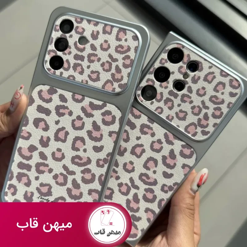 قاب گوشی pink panther چرم