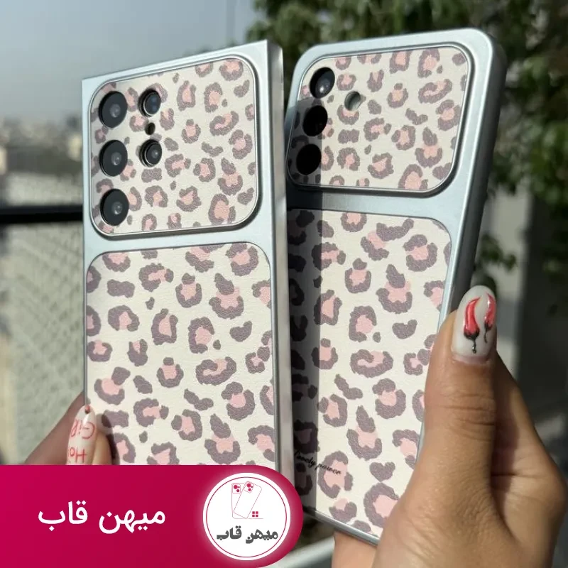 قاب گوشی pink panther چرم