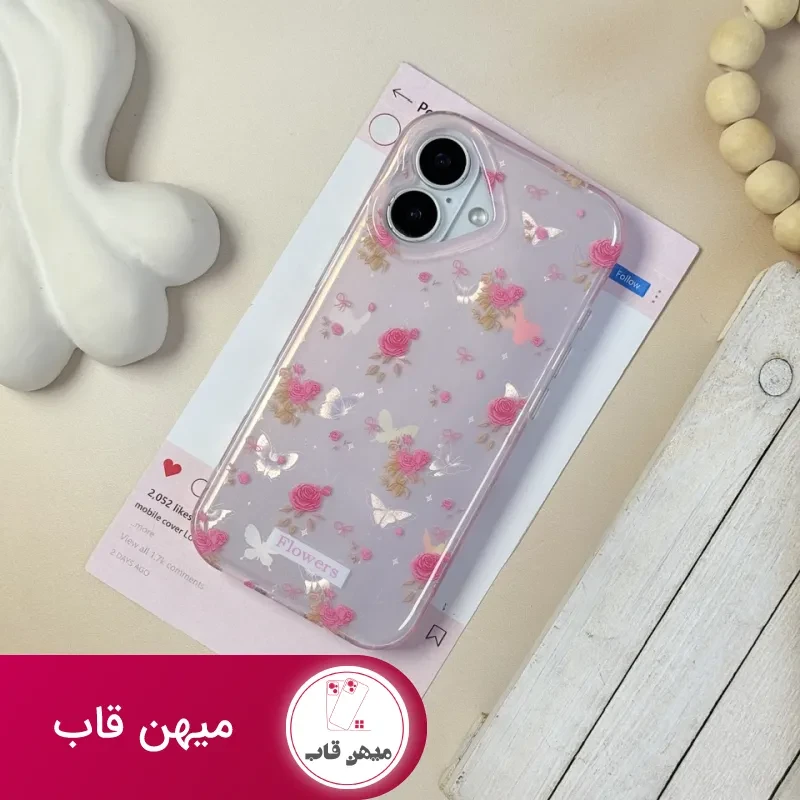 قاب گوشی بوکت رز