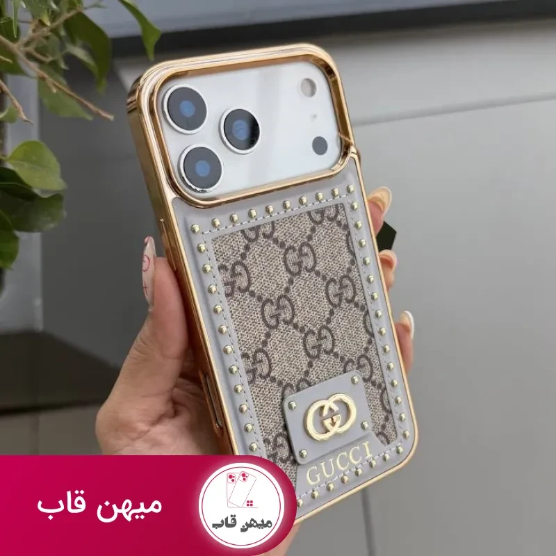 قاب گوشی vintage gold