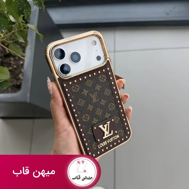 قاب گوشی vintage gold