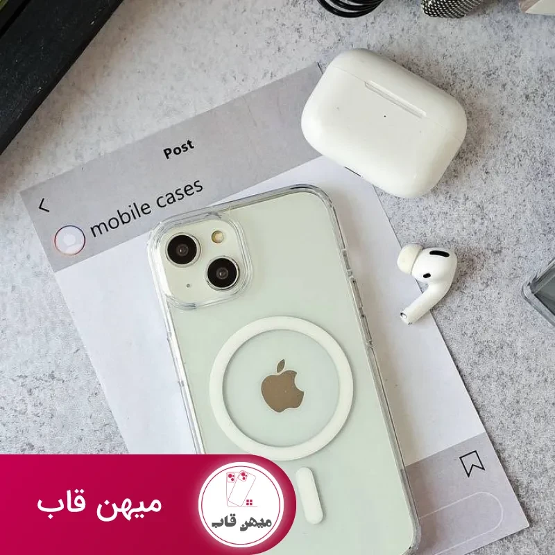 قاب گوشی شفاف مگ سیف