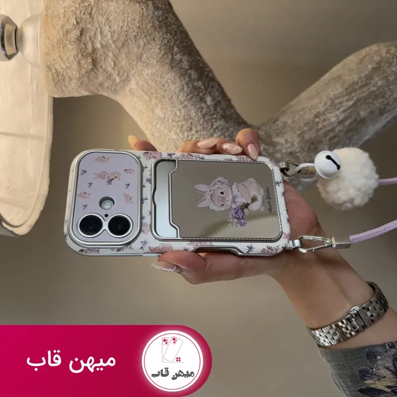 قاب گوشی flower rabbit