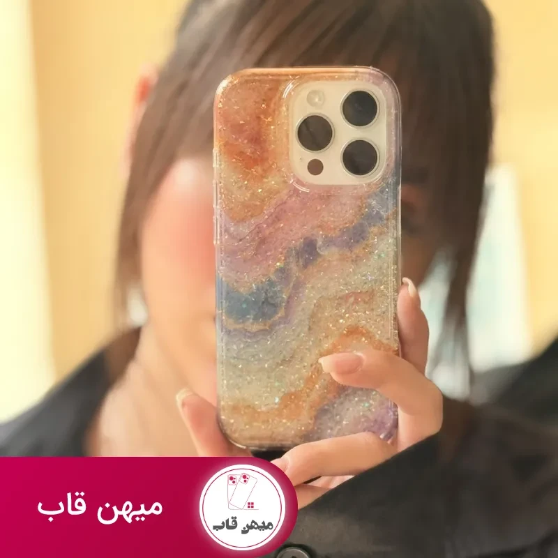 قاب گوشی ماربل کهکشانی
