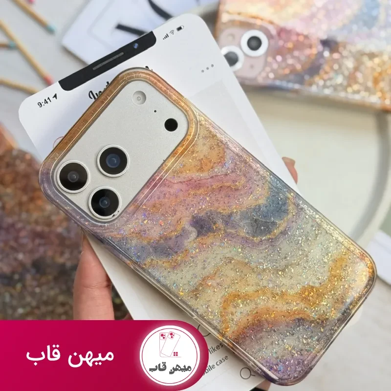 قاب گوشی ماربل کهکشانی