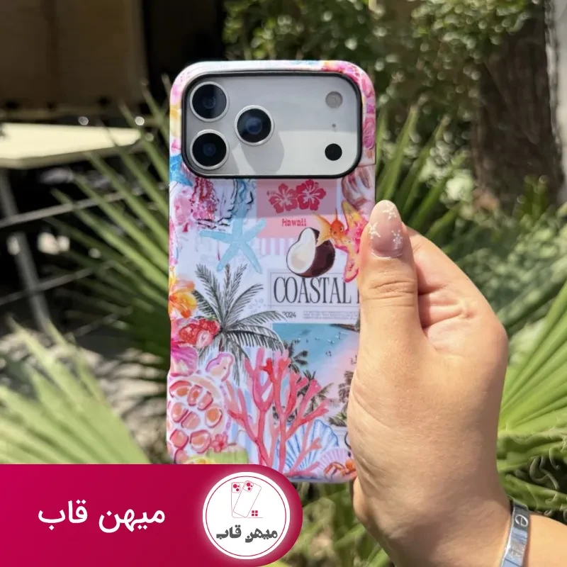 قاب گوشی pink coconut