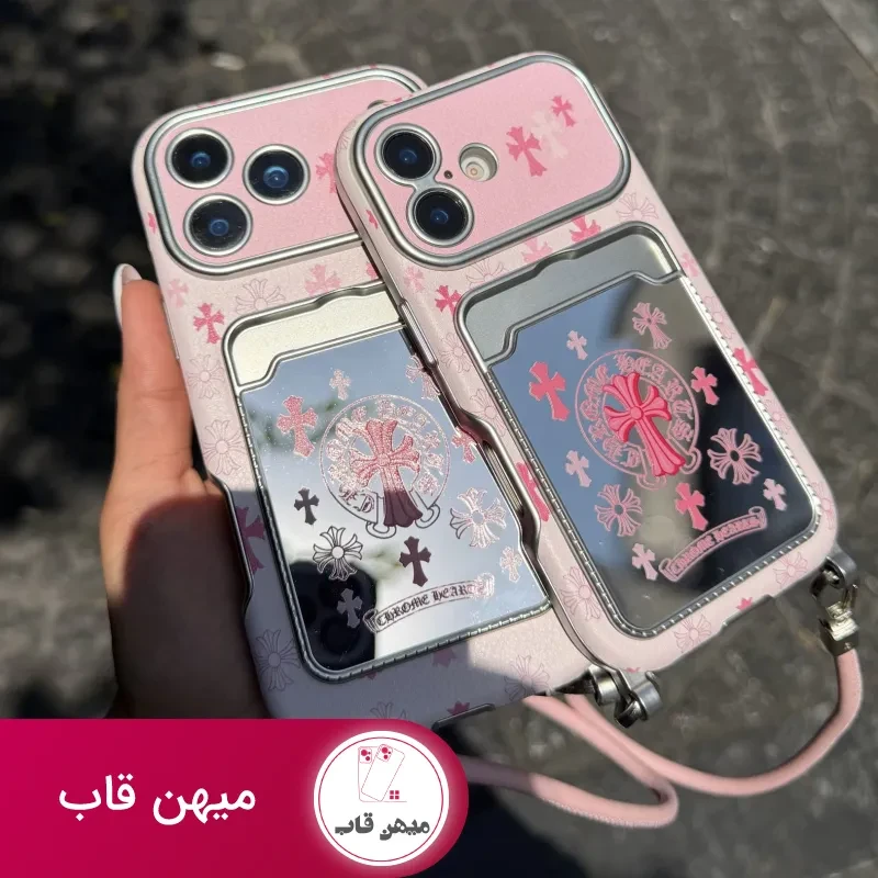 قاب گوشی princess chrome heart