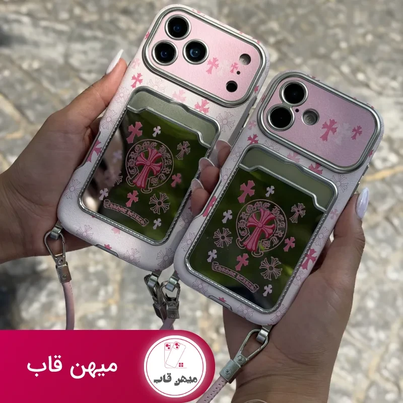 قاب گوشی princess chrome heart