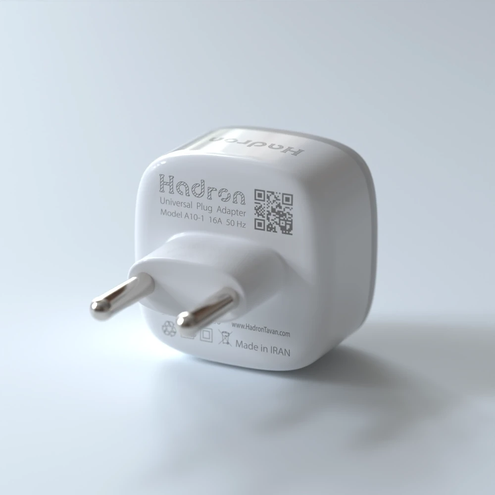 تبدیل دوشاخه برق Hadron هادرون A10