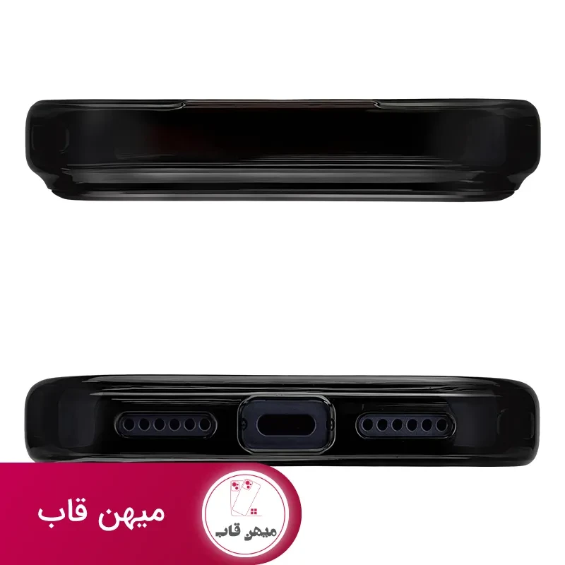 قاب نیمی شفاف دودی  Crystal Clear