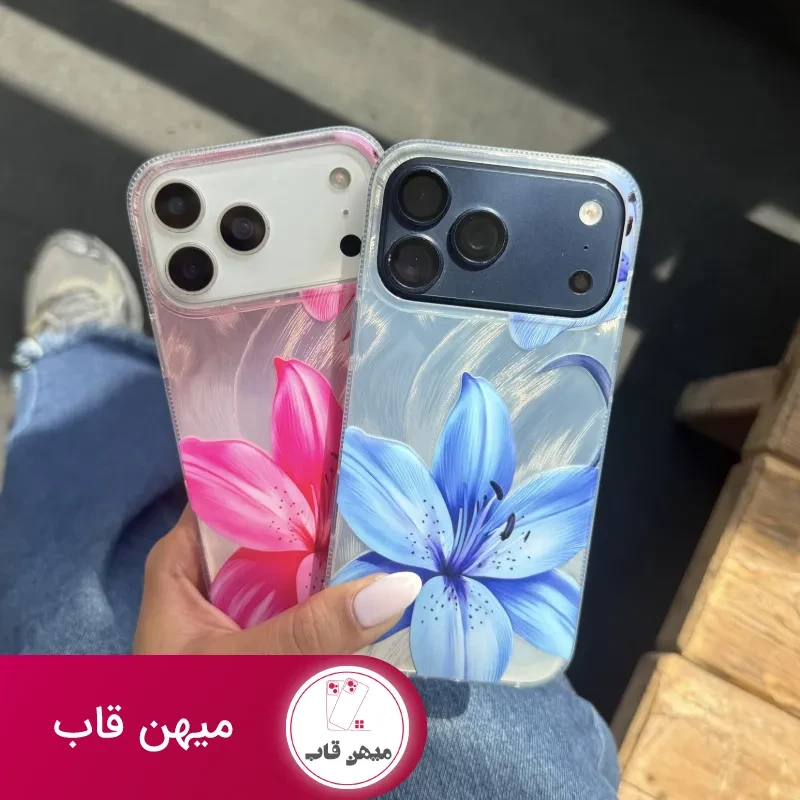 قاب گوشی pink lilium