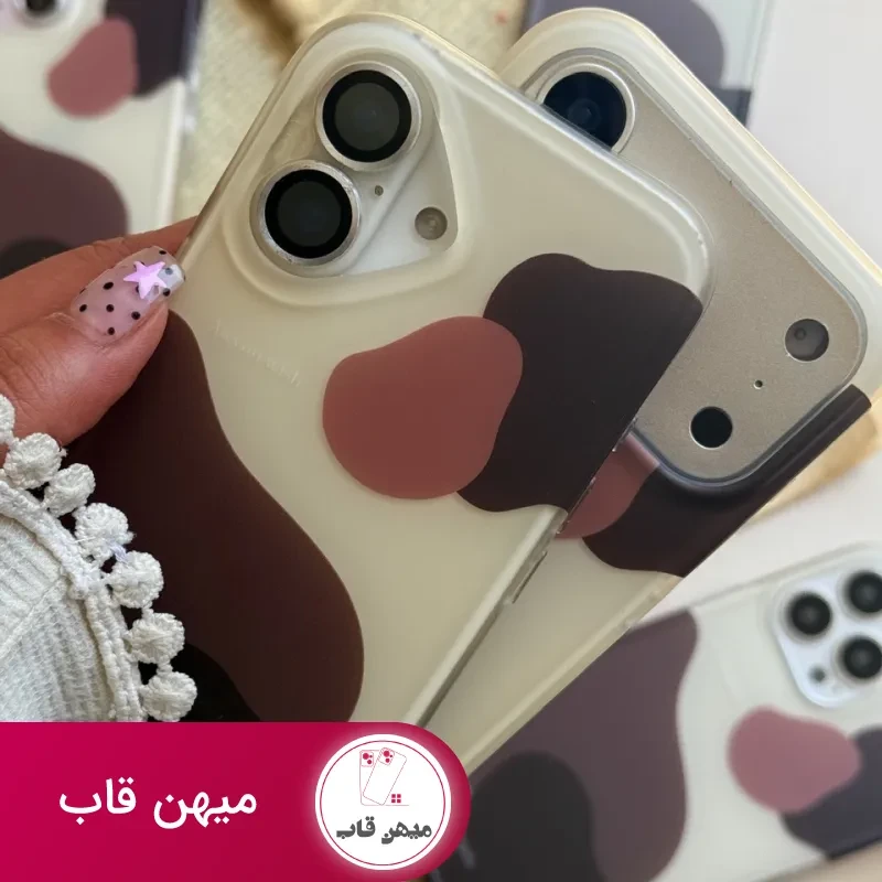 قاب گوشی Brown Marble