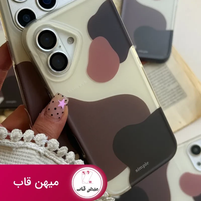 قاب گوشی Brown Marble