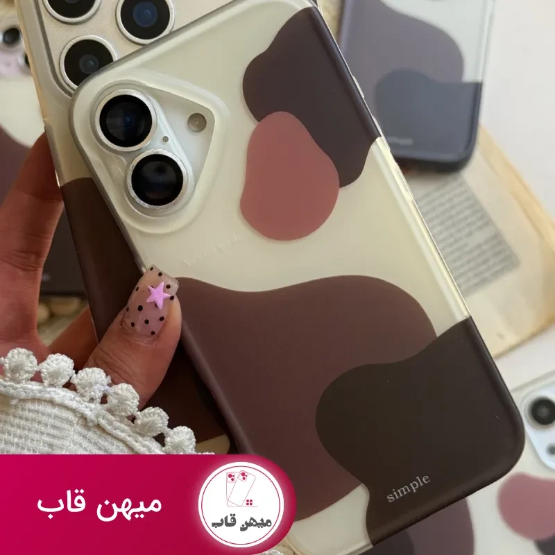 قاب گوشی Brown Marble