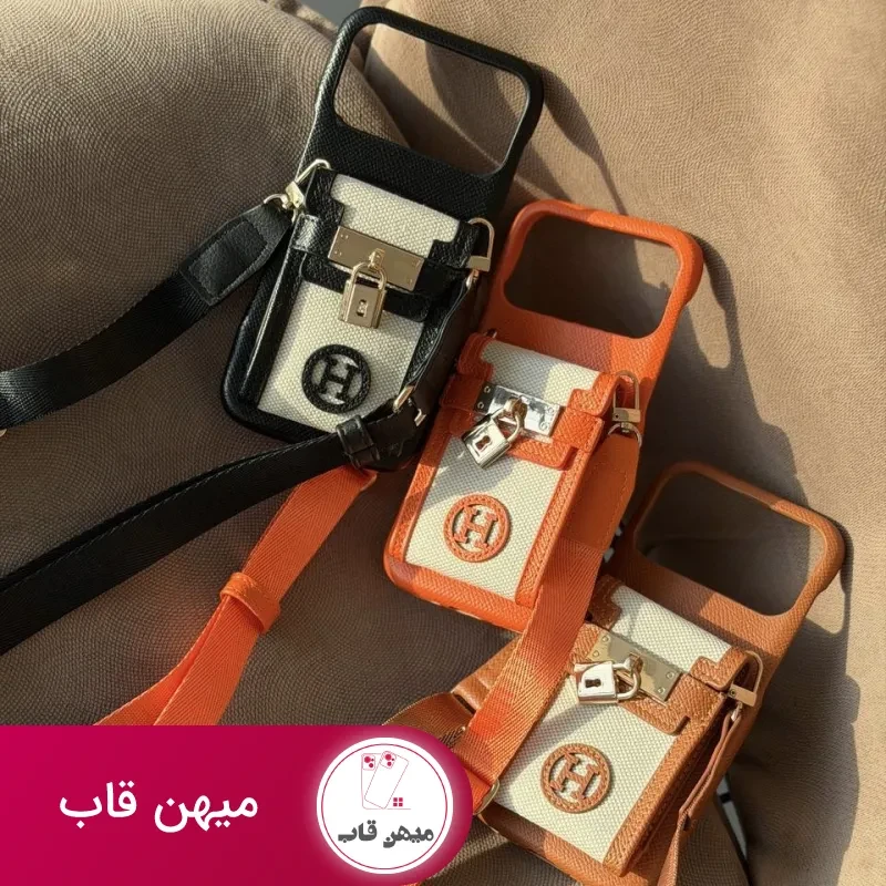 قاب گوشی hermes lock
