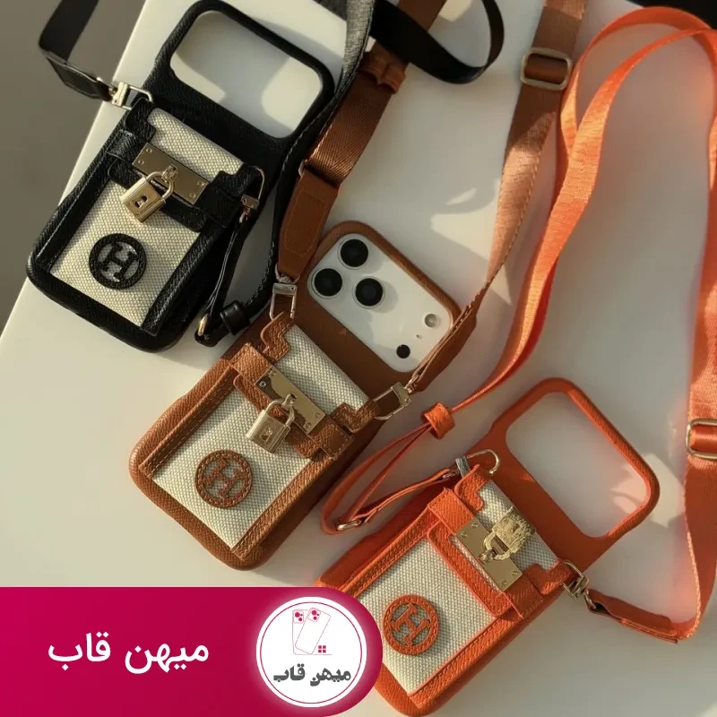 قاب گوشی hermes lock