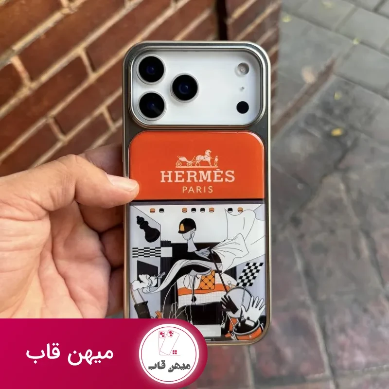 قاب گوشی hermes(نارنجی)