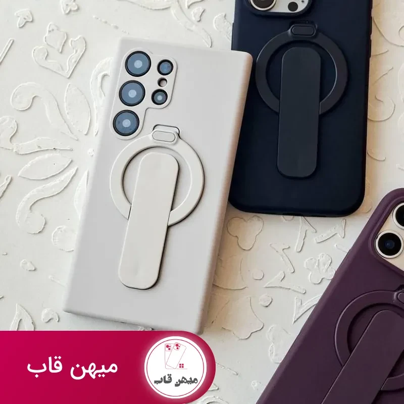 قاب گوشی سیلیکون استندی