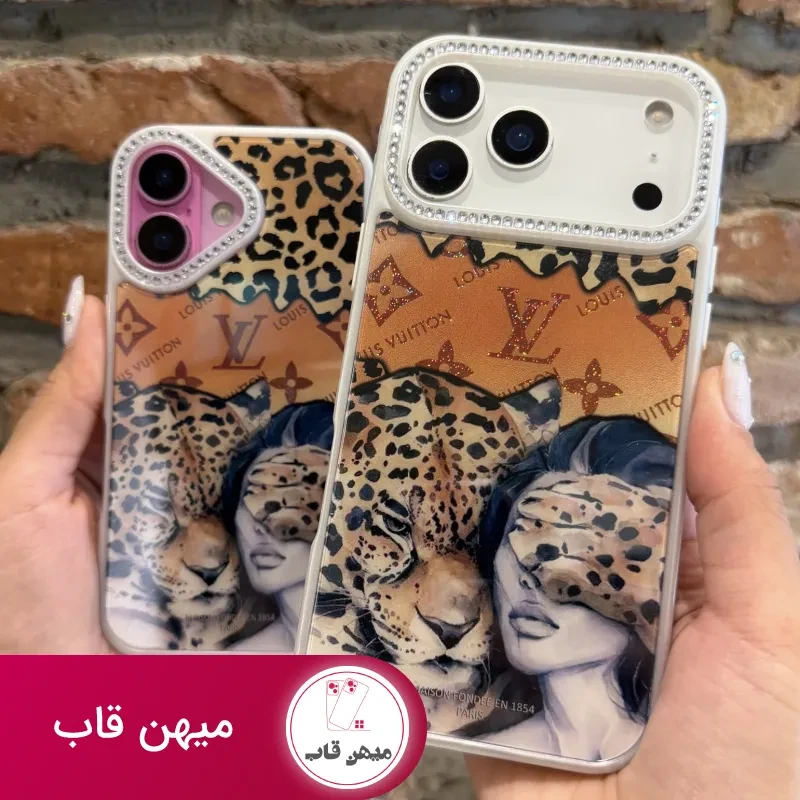 قاب گوشی مینا و پلنگ