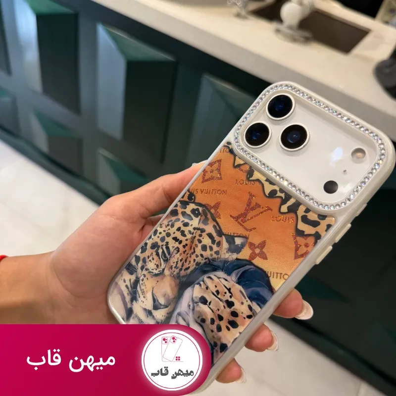 قاب گوشی مینا و پلنگ