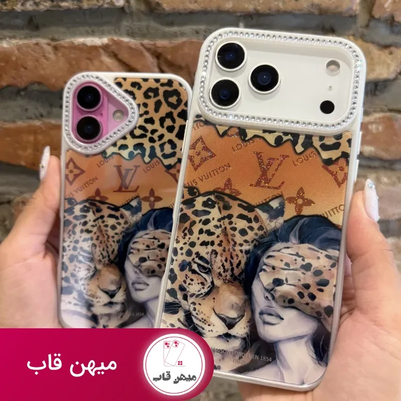 قاب گوشی مینا و پلنگ