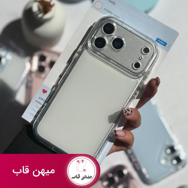 قاب پاستلی کریستالی