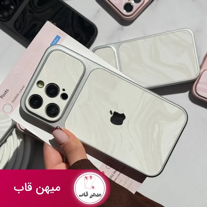قاب ماربل لنز مخملی