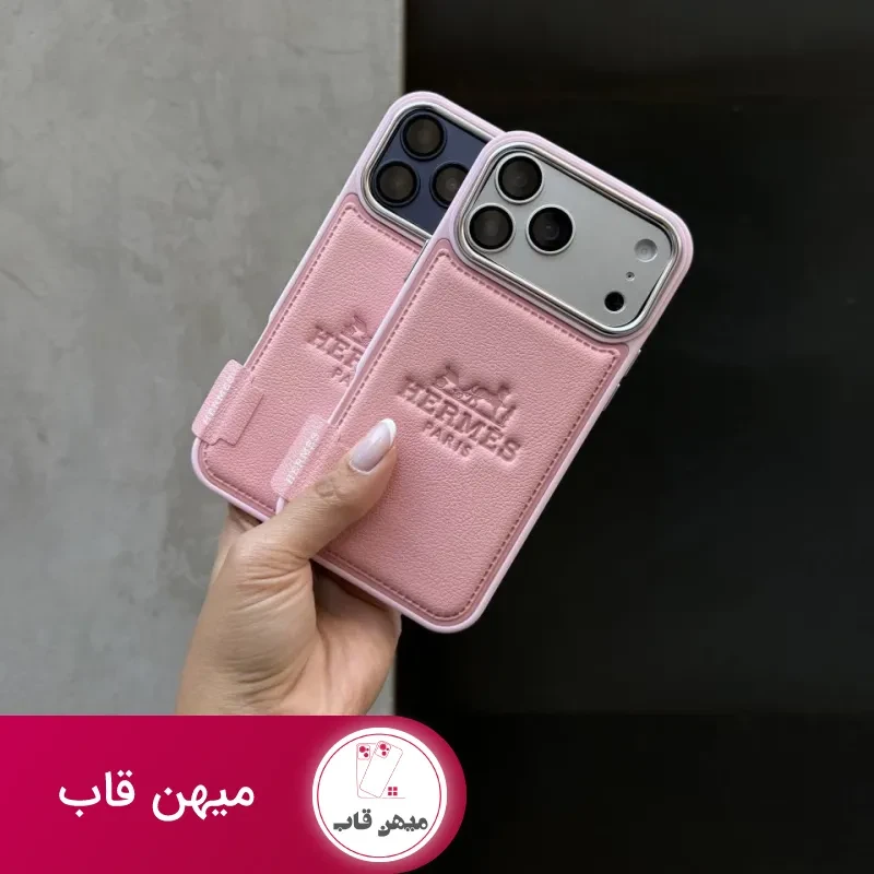 قاب گوشی هرمس چرمی Hermes