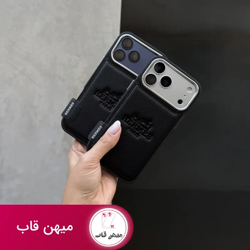 قاب گوشی هرمس چرمی Hermes