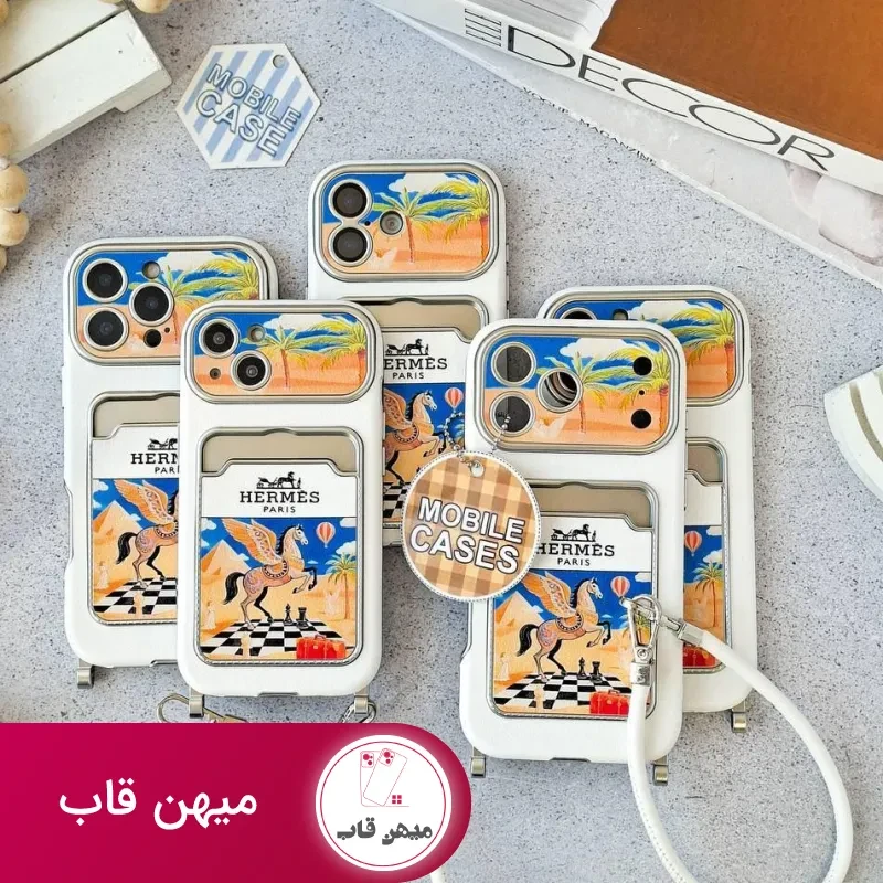 قاب گوشی هرمس شطرنج