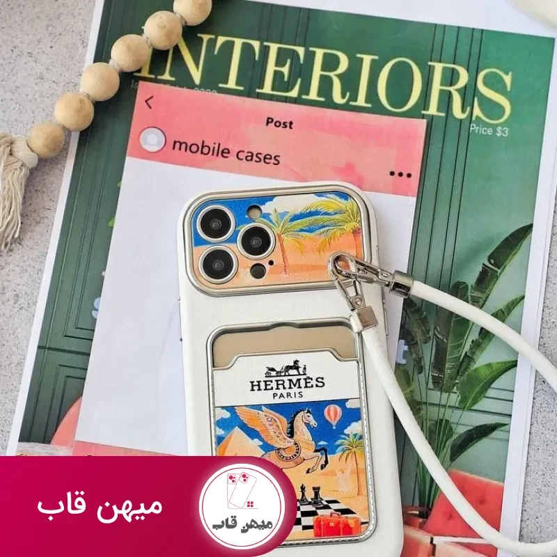 قاب گوشی هرمس شطرنج