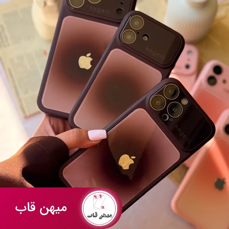 قاب گوشی آبنباتی لنز