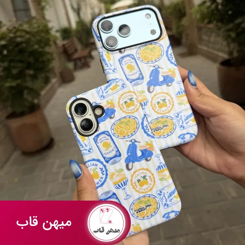 قاب گوشی sky blue lemon