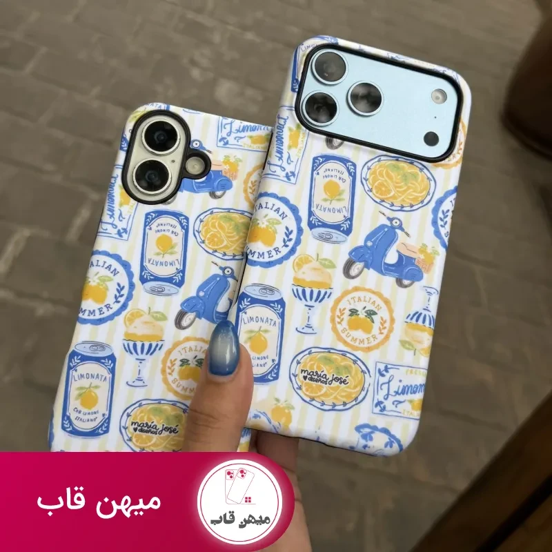 قاب گوشی sky blue lemon