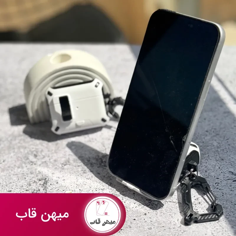 ایرپاد Locker Stand مگنت دار کربنی