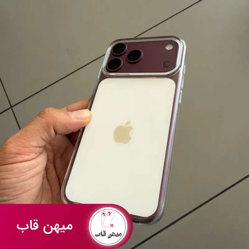 قاب گوشی clear case (دارای ic)