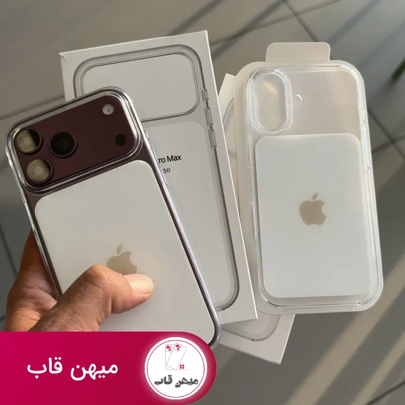 قاب گوشی clear case (دارای ic)
