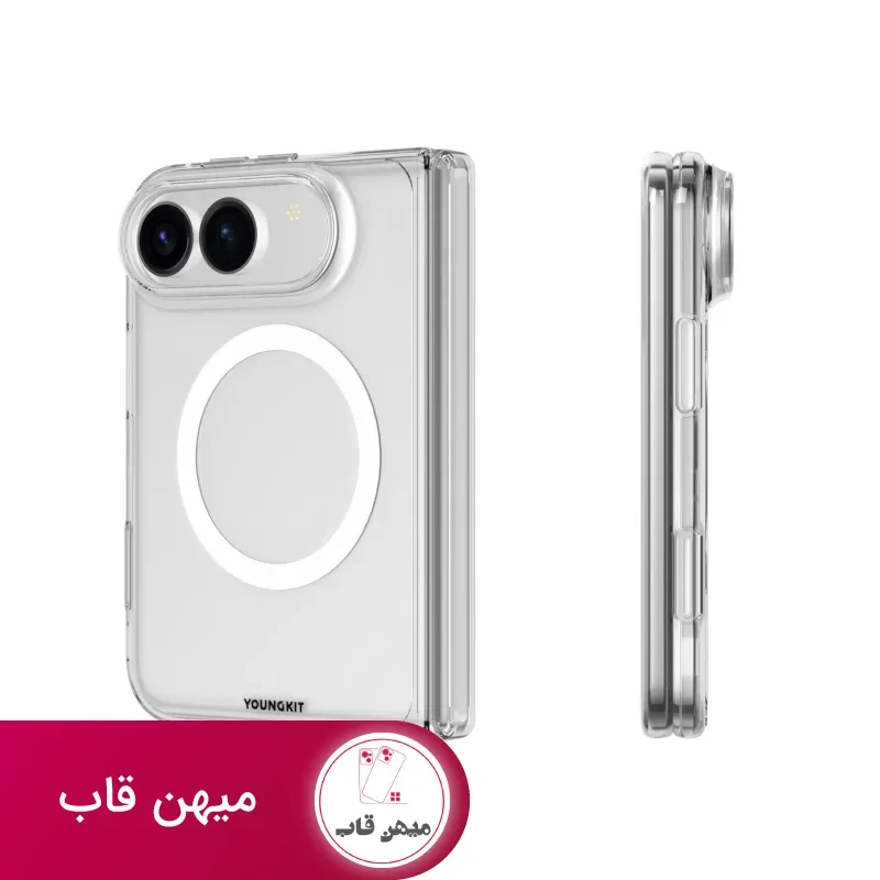 قاب یانگ کیت Youngkit Clear Magsafe Series Case یک طرفه آیفون Duo