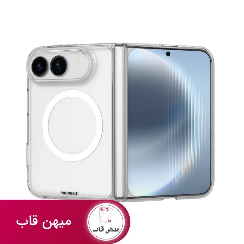 قاب یانگ کیت Youngkit Clear Magsafe Series Case پشت و رو دار , دو تیکه آیفون Duo