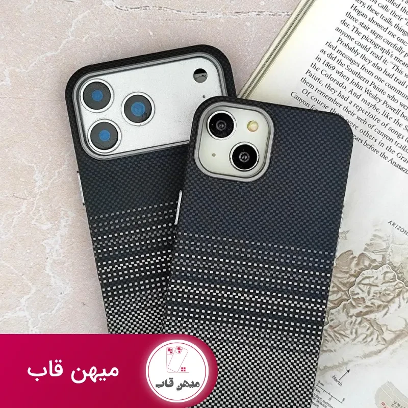قاب گوشی carbon fiber PITAKA