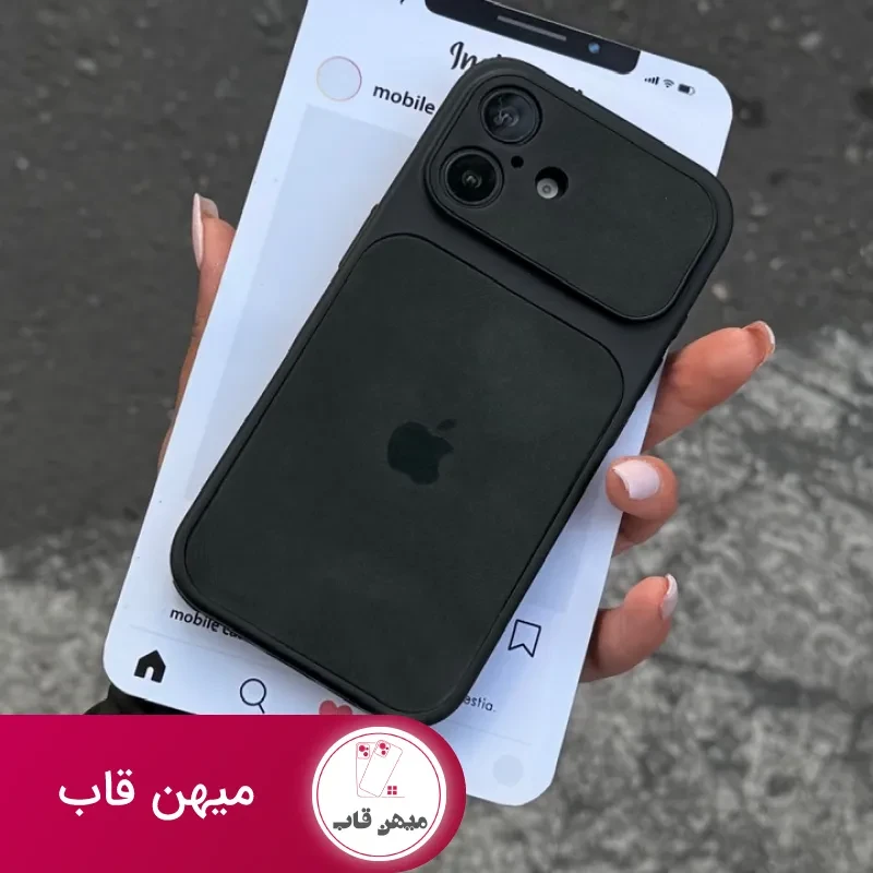 قاب گوشی بلک ادیشن لنز