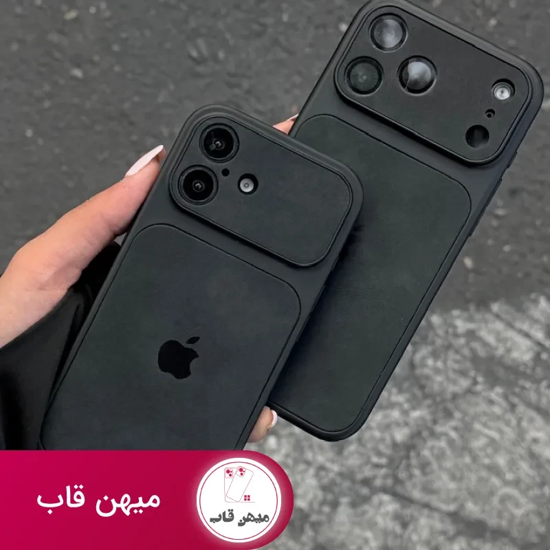 قاب گوشی بلک ادیشن لنز