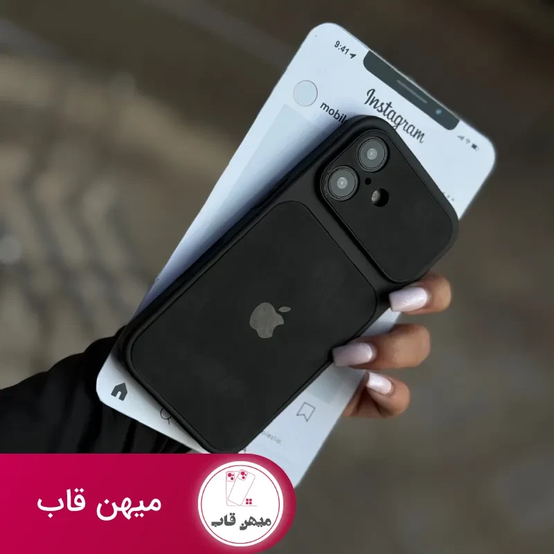 قاب گوشی بلک ادیشن لنز