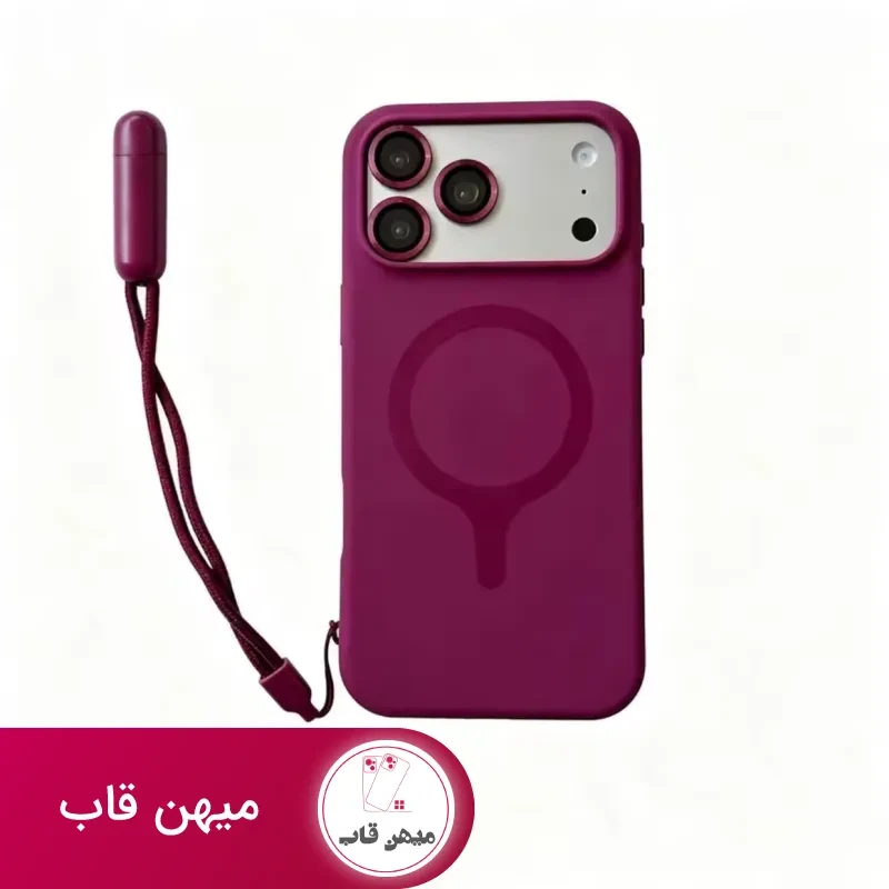 قاب گوشی silicon plus(burgundy)
